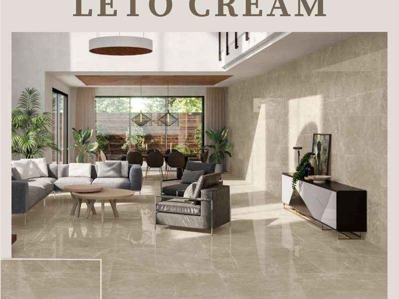 Leto Cream 120x120cm