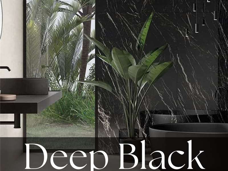 Deep Black – 100x180 cm